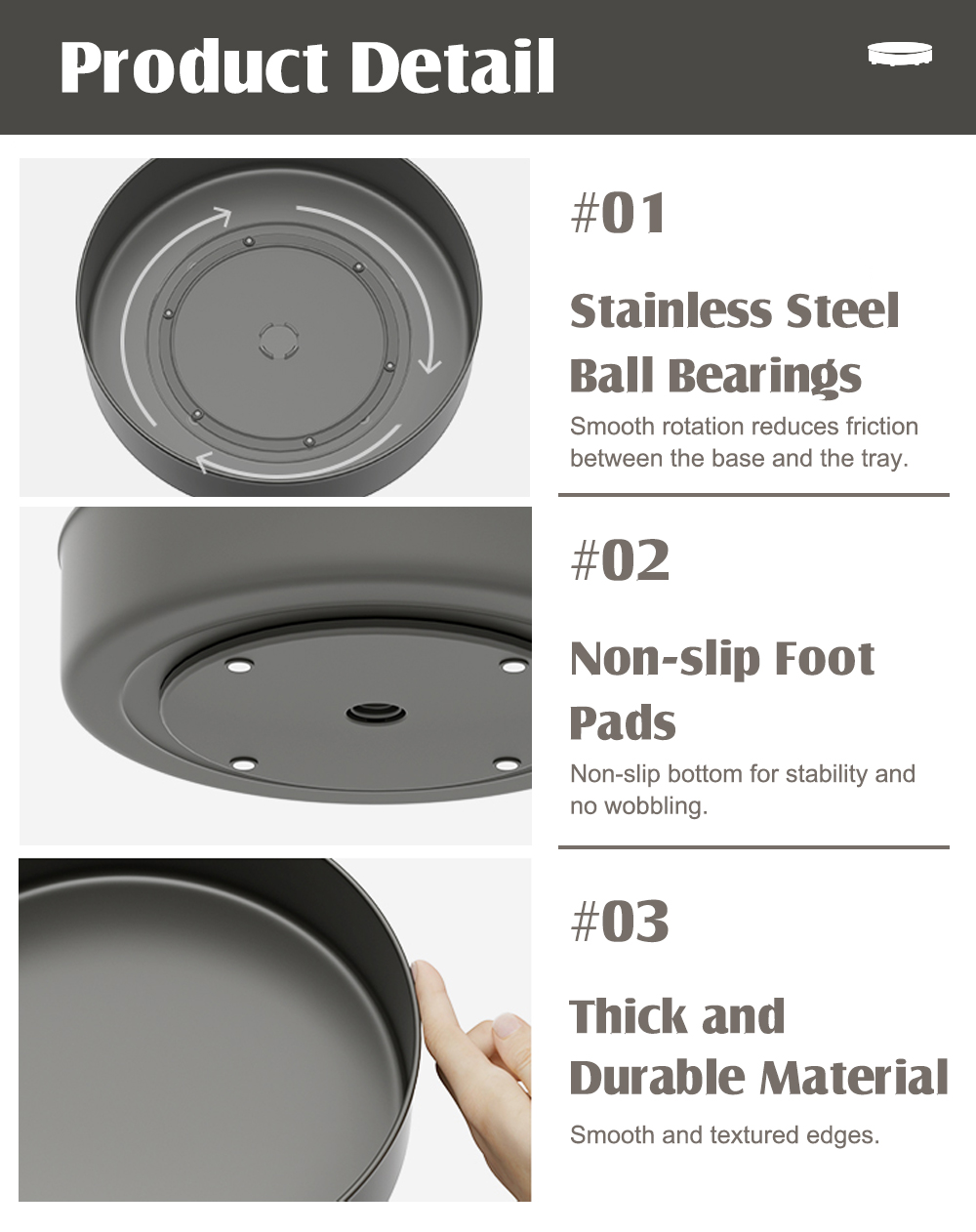 Multifunctional Rotating Storage Tray-8